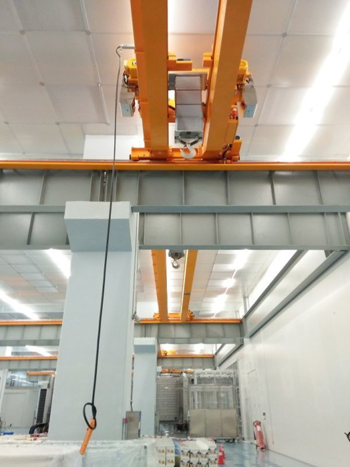 Precautions for safe operation of clean room cranes