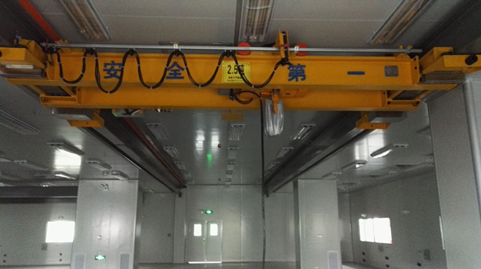 Precautions for daily use of monorail crane in clean room