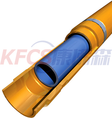 Polyurethane wear-resistant cable protection tube for subsea engineering