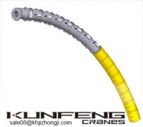 Polyurethane Bending restrictor is used to support flexible pipes with free span