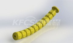 Polyurethane bending restrictor dedicated to the seabed customized to you