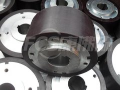 Polyurethane coated wheel have higher wear resistance than rubber wheel origin China