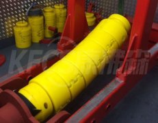 Polyurethane bending restrictor that protects flexible pipes and prevents excessive bending during installation and use