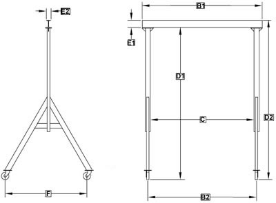 portable gantry crane