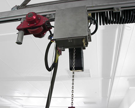 Stainless steel electric hoist