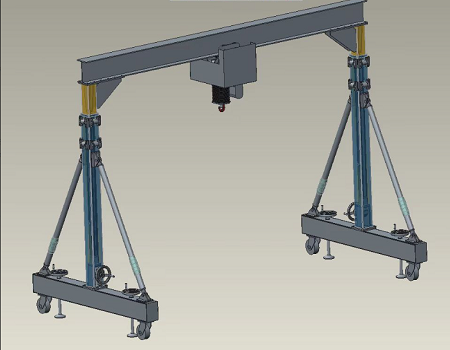 Stainless Steel Walking Gantry Cranes