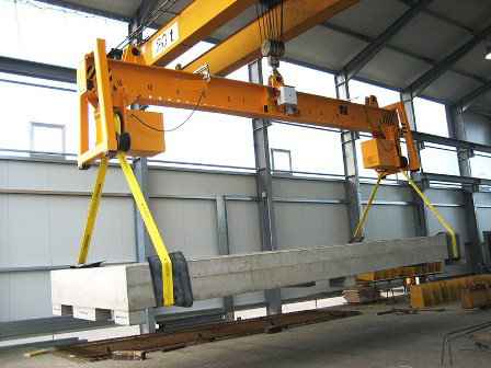 Overhead Crane with Turning Device