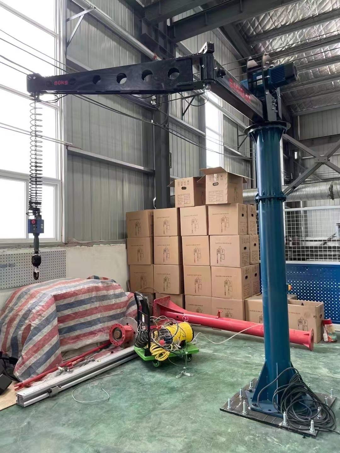 Intelligent jib crane