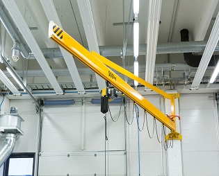 Wall Mounted Workstation Rotary Jib Crane