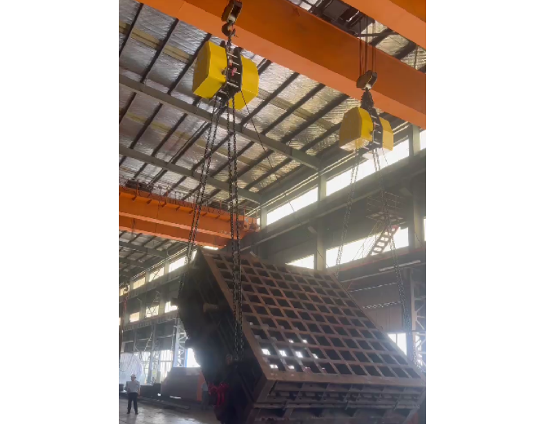 Electric Load Turning Device: Rotate Moulding Box Safely